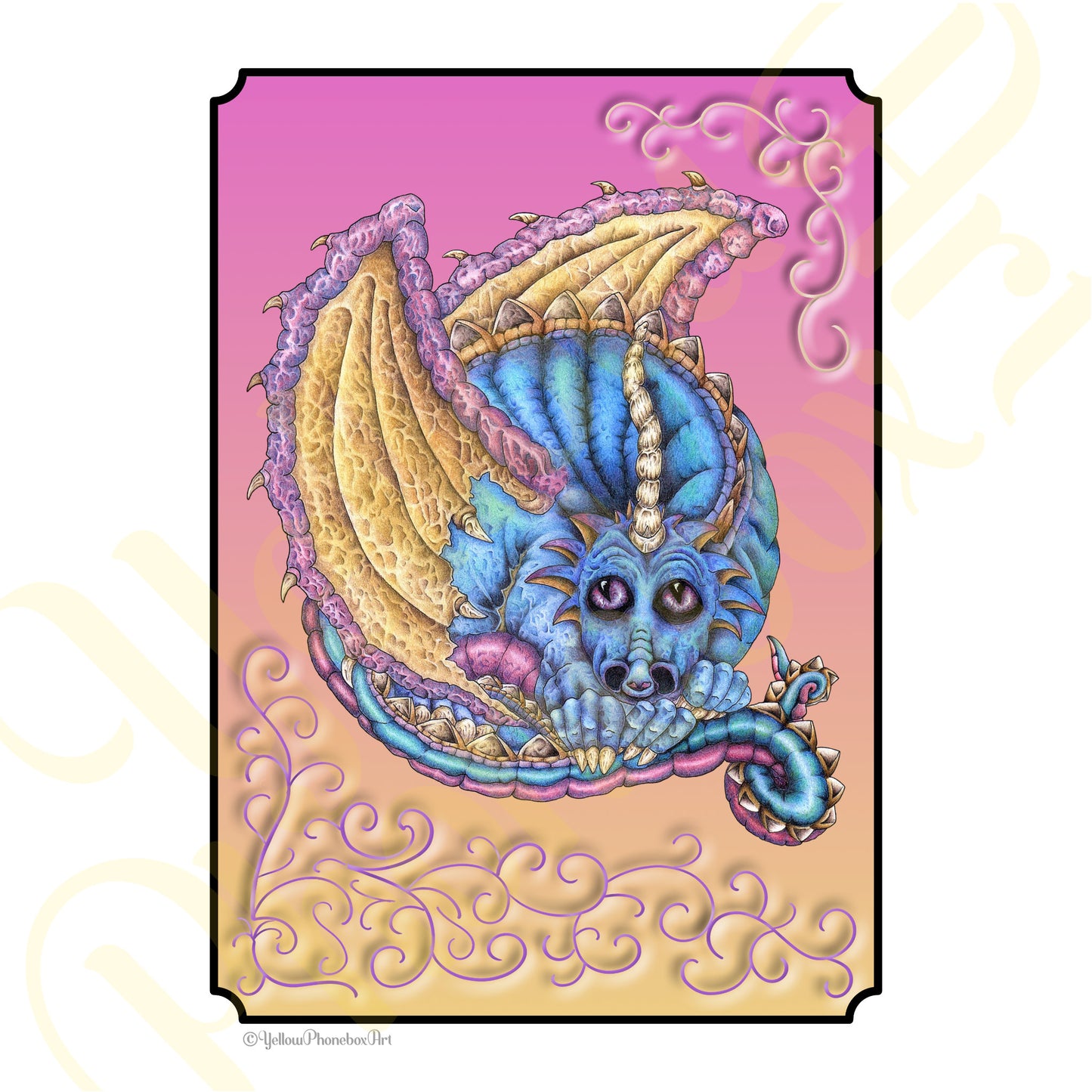 ‘Dragon Daydreams’ - Print From Original Artwork - Wall Décor