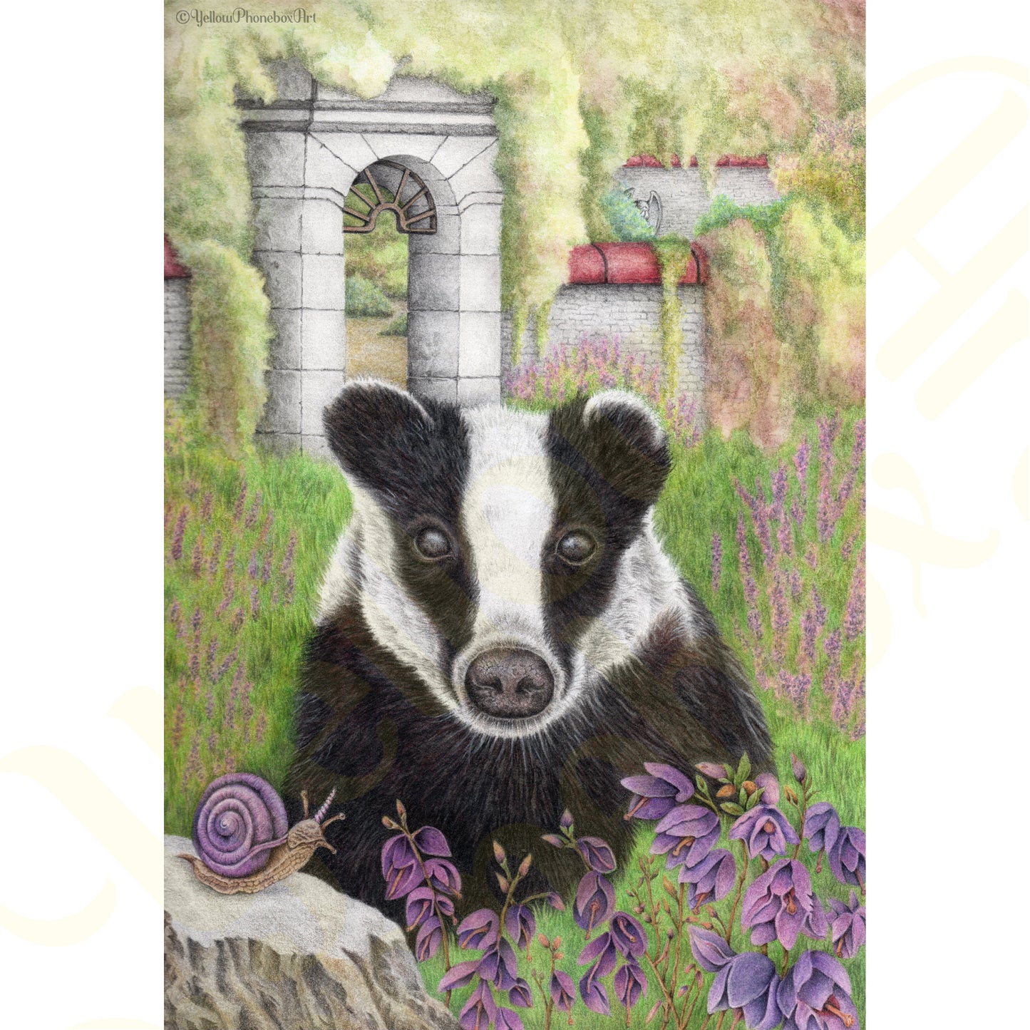 ‘Heather’ - Handmade Greetings Card With Envelope