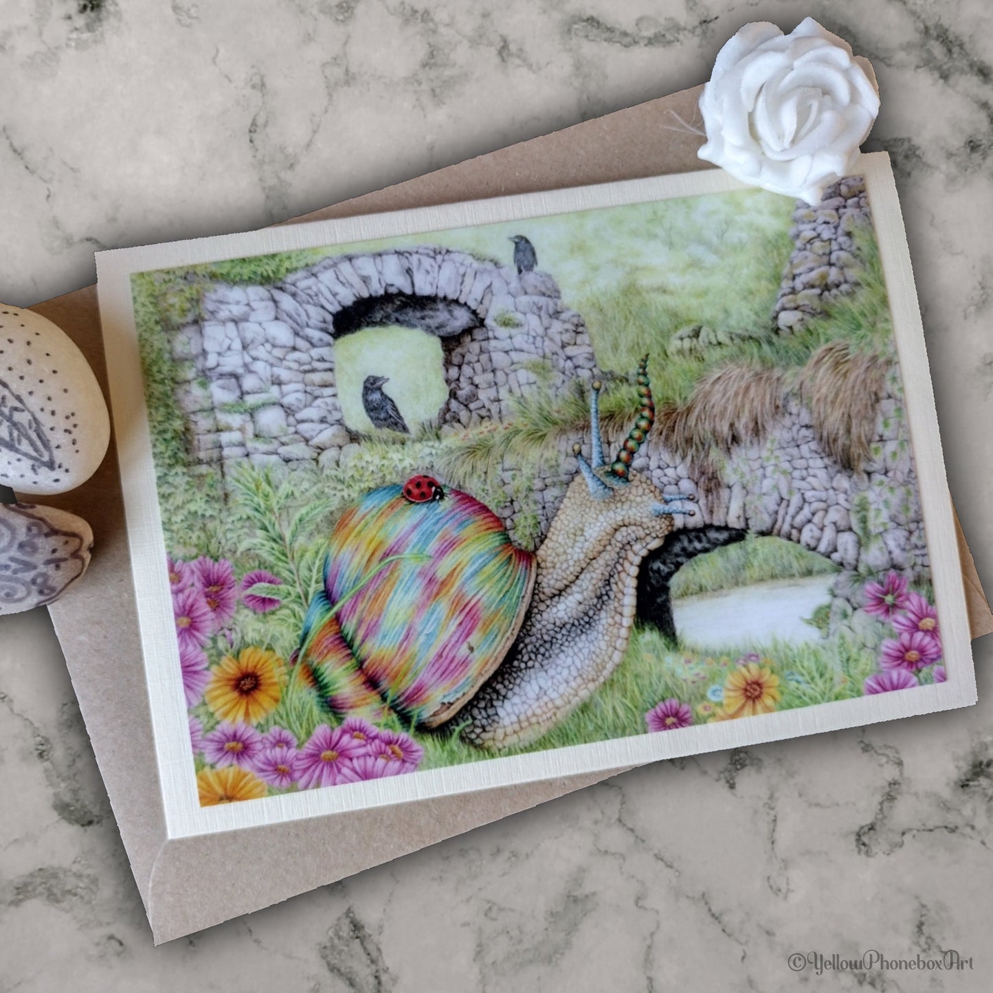 ‘The Explorer’ - Handmade Greetings Card With Envelope