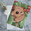 ‘A Tasty Leaf’ - Matte Finish Postcard With Rounded Corners
