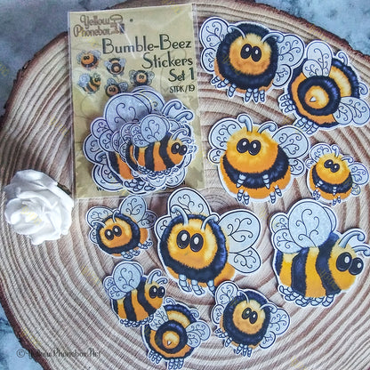 ‘Bumble-Beez’ Sticker Pack – Set 1