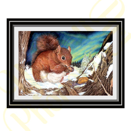 ‘Cold Paws’ - Print From Original Artwork