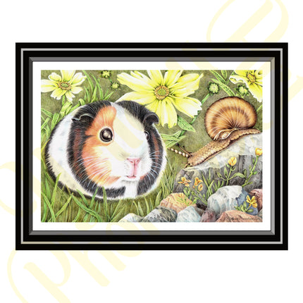 ‘Curious Guinea Pig’ - Print From Original Artwork