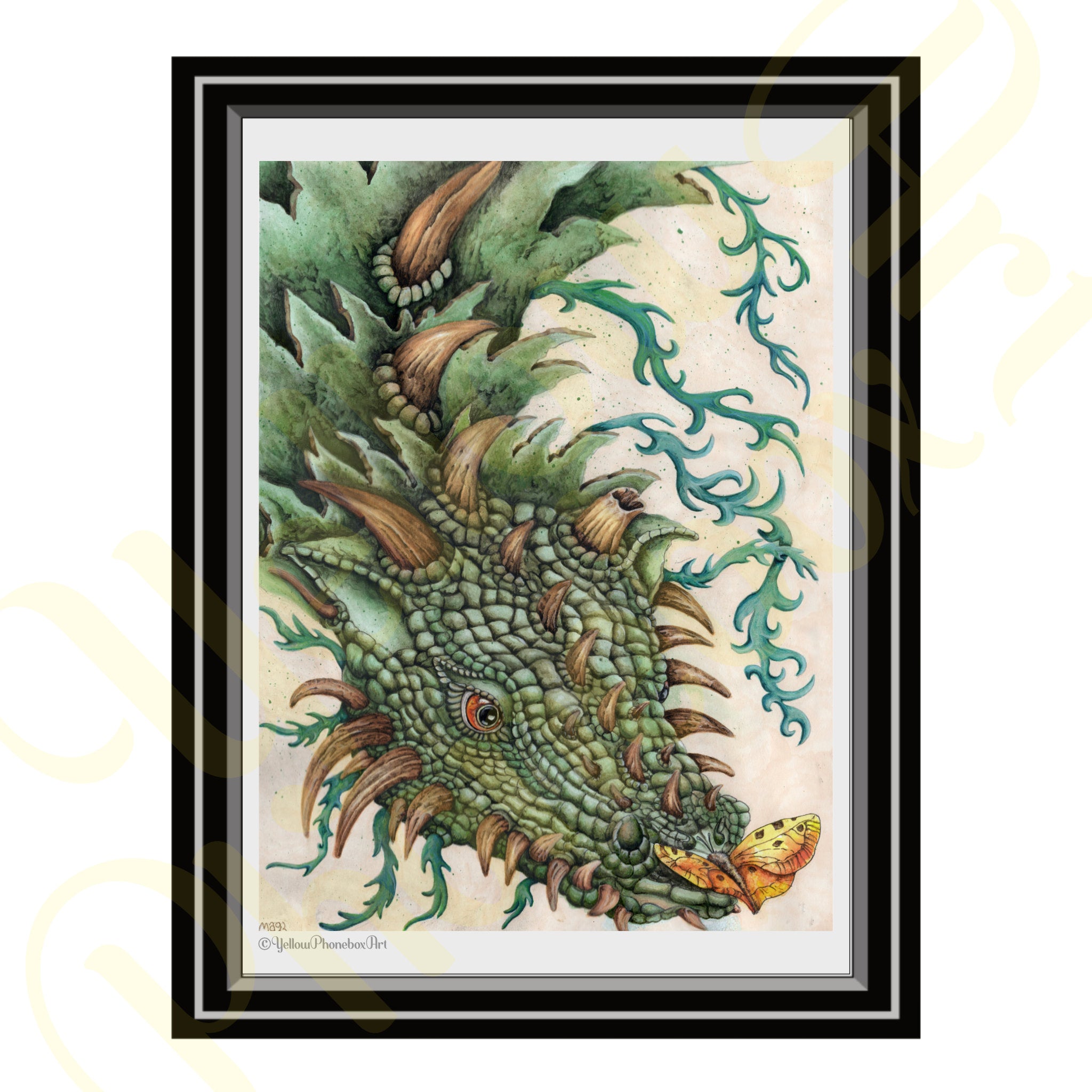 ‘Dragon Butterfly’ - Print From Original Artwork
