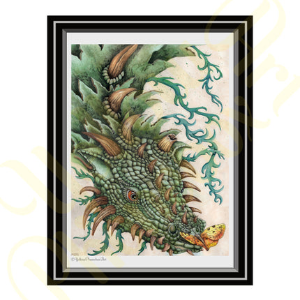 ‘Dragon Butterfly’ - Print From Original Artwork
