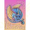 ‘Dragon Daydreams’ - Handmade Greetings Card With Envelope