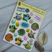 Dragonz Assorted Sticker Sheet