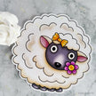 ‘Eepy Sheepy’ Die-Cut Self-Adhesive Sticker