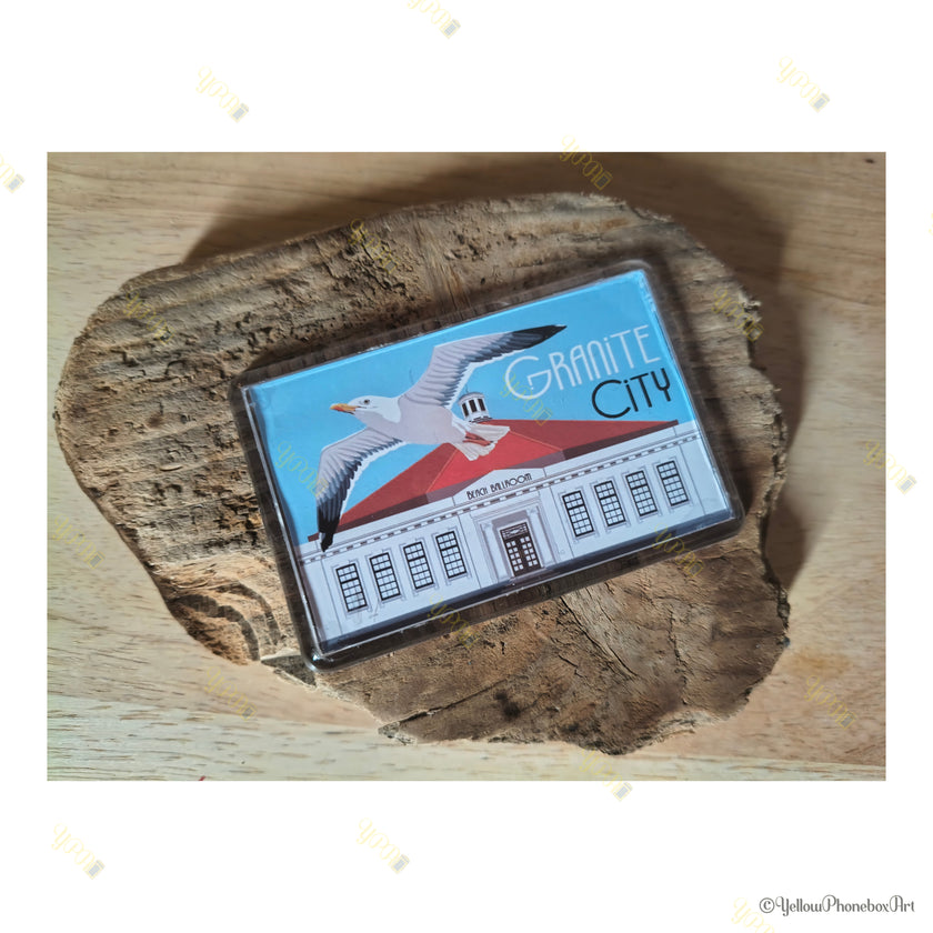 'Granite City' - Fridge Magnet