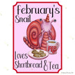 February's Snail - Self-Adhesive Sticker