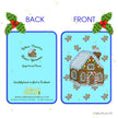 Gingerbread House Card And Envelope