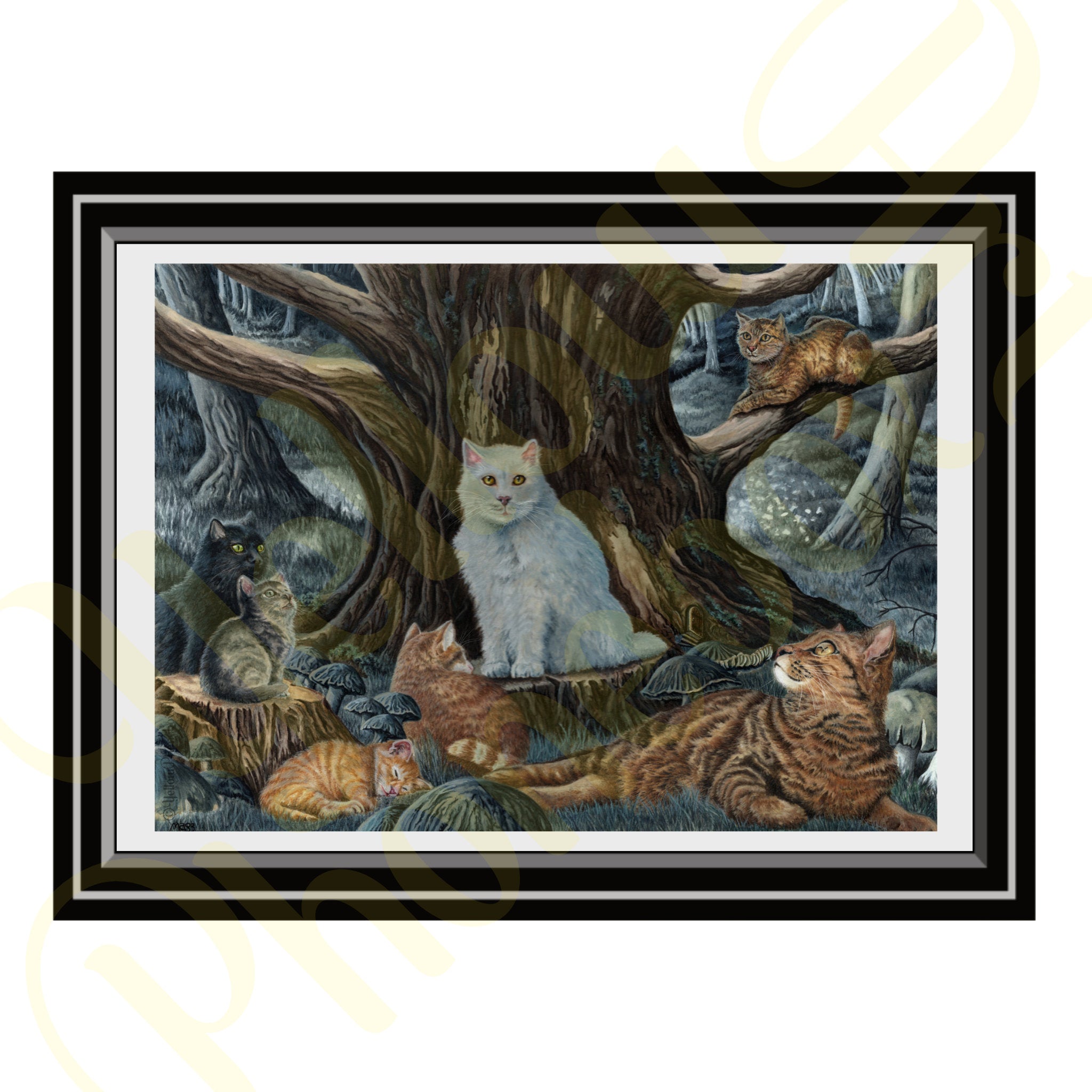 ‘Midnight Meeting’ - Print From Original Artwork