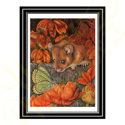 ‘Moose And The Flutterby’ - Print From Original Artwork