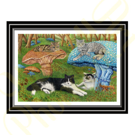 ‘Mushroom Forest’ - Print From Original Artwork