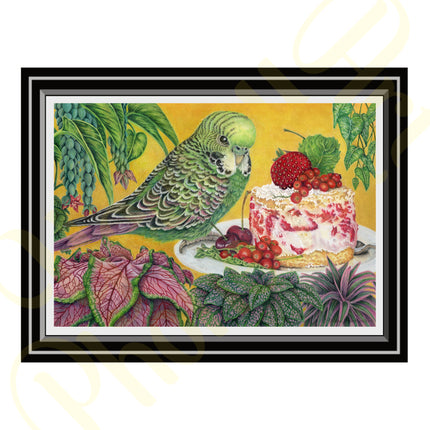 ‘My Cake!’ - Print From Original Artwork
