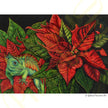 ‘Poinsettia Dragon’ - Handmade Greetings Card With Envelope