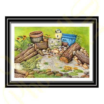 ‘Pondlife’ - Print From Original Artwork