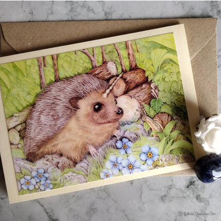 ‘Prickles’ - Handmade Greetings Card With Envelope
