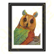 ‘Rainbow Owl And The Unicorn Snail’ - Print From Original Artwork