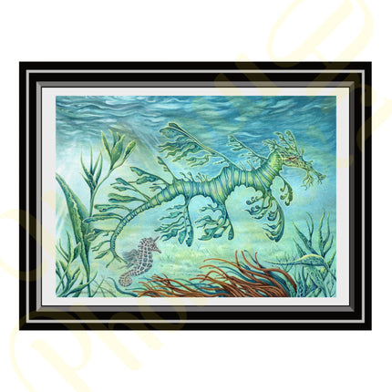 ‘Seadragoness’ - Print From Original Artwork