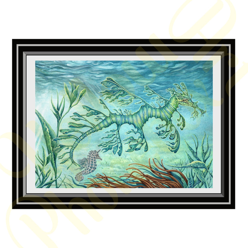 ‘Seadragoness’ - Print From Original Artwork