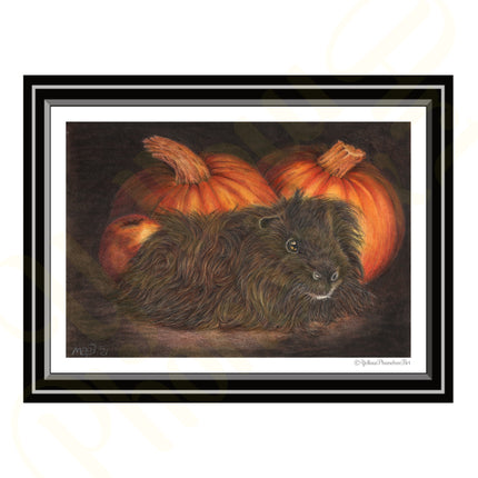 ‘Something Fluffy This Way Comes’ - Print From Original Artwork