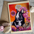 ‘Springtime’ - Handmade Greetings Card With Envelope