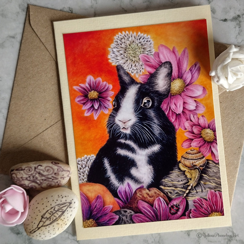 ‘Springtime’ - Handmade Greetings Card With Envelope