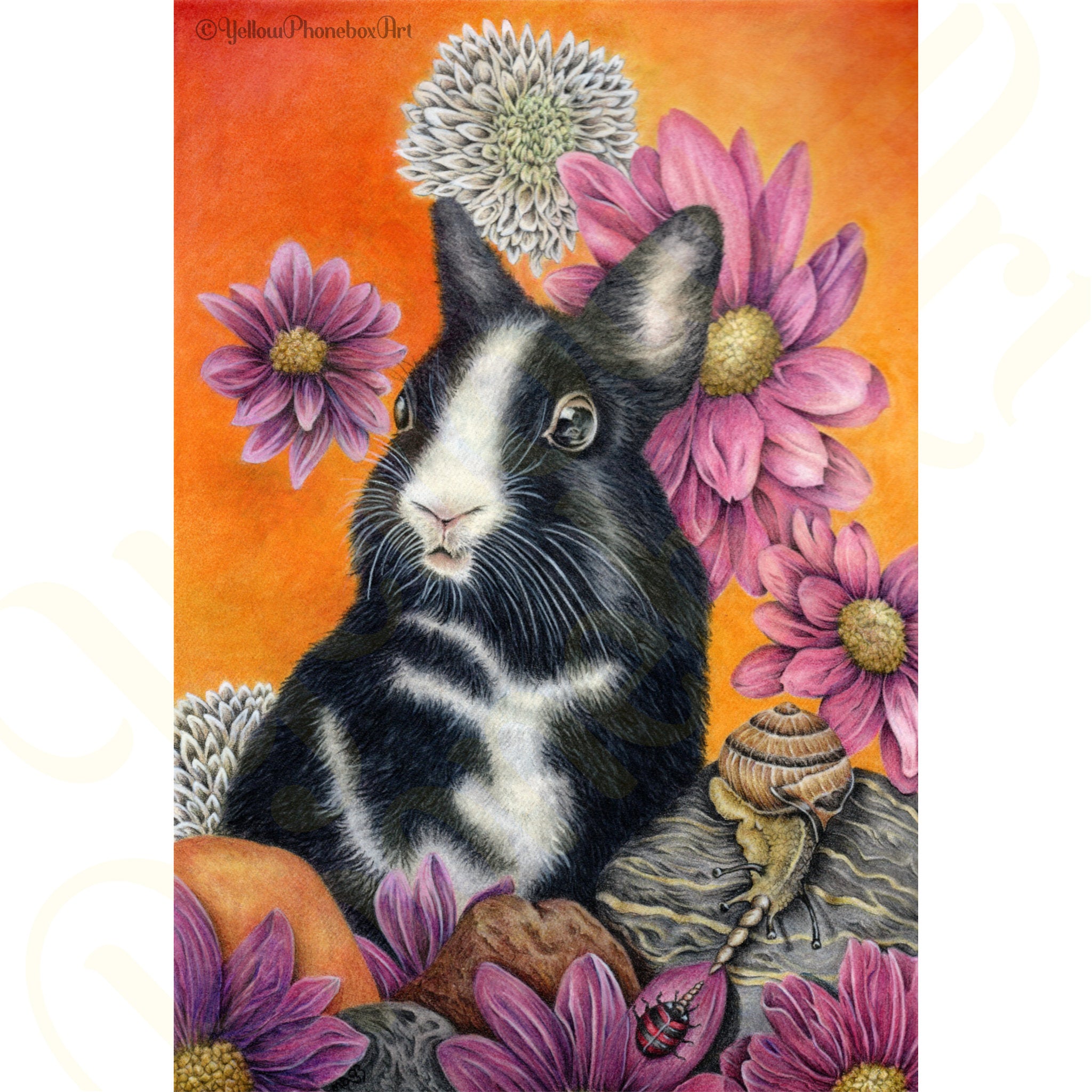 ‘Springtime’ - Handmade Greetings Card With Envelope
