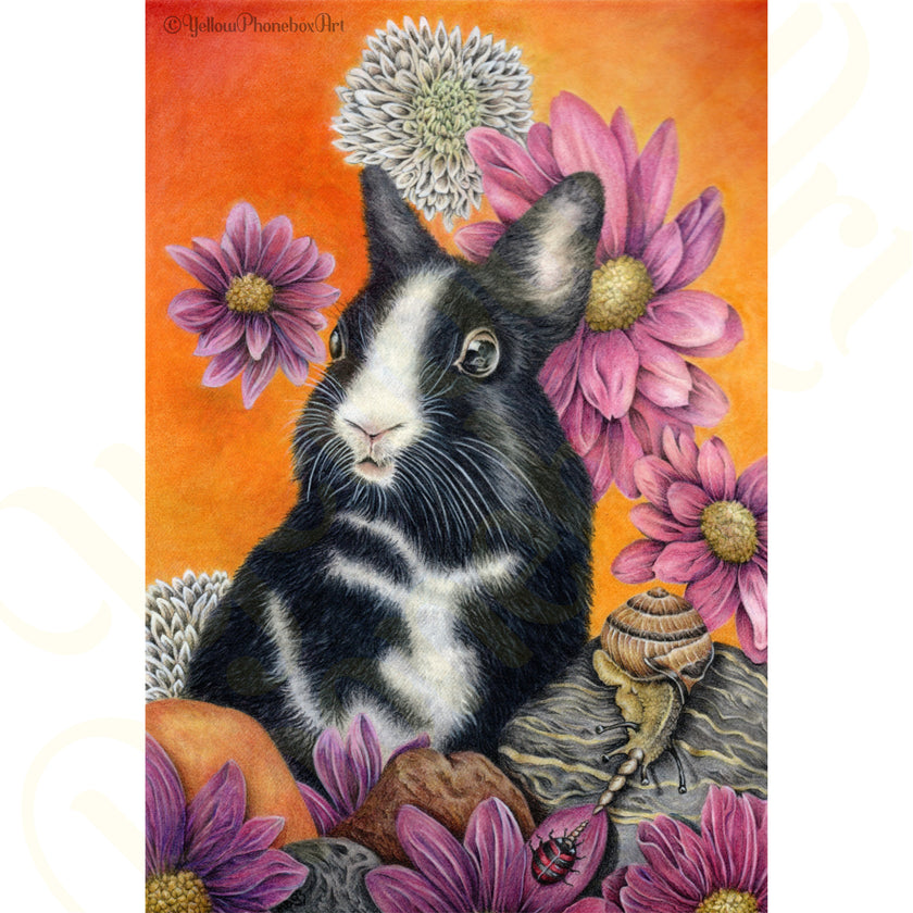 ‘Springtime’ - Handmade Greetings Card With Envelope