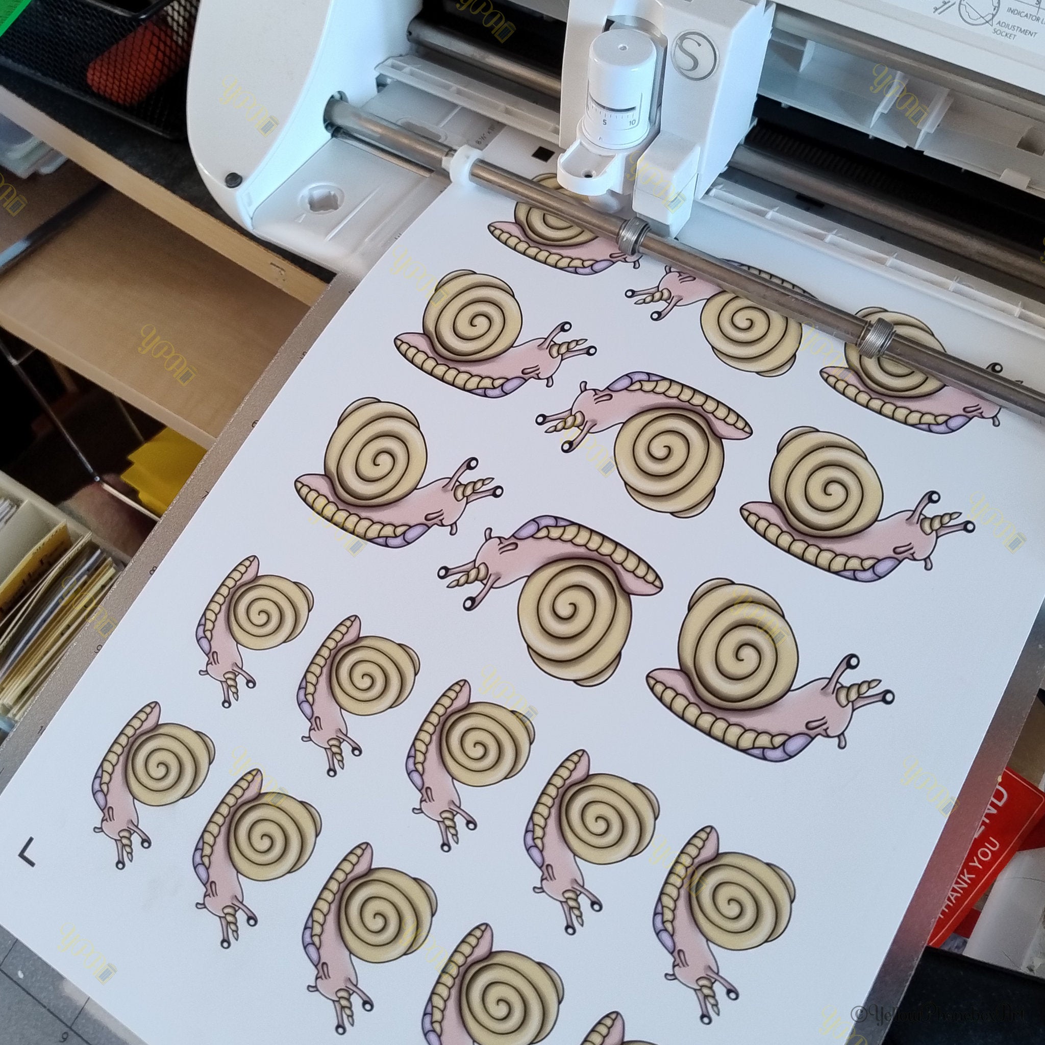 Unicorn Snailz Sticker Pack - Set 1