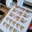 Unicorn Snailz Sticker Pack - Set 1