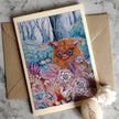 ‘Strange Forest’ - Handmade Greetings Card With Envelope