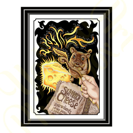 ‘Summon Cheese’ - Print From Original Artwork