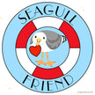 Seagull Friends – Curious Seagull Die-Cut Self-Adhesive Sticker