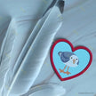 Seagull Friends – Curious Seagull - Die-Cut Self-Adhesive Sticker