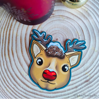 Reindeer Self-Adhesive Sticker