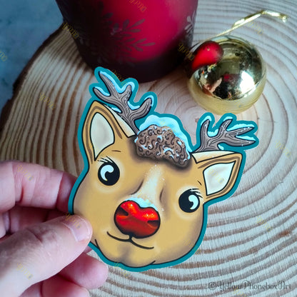 Reindeer Self-Adhesive Sticker