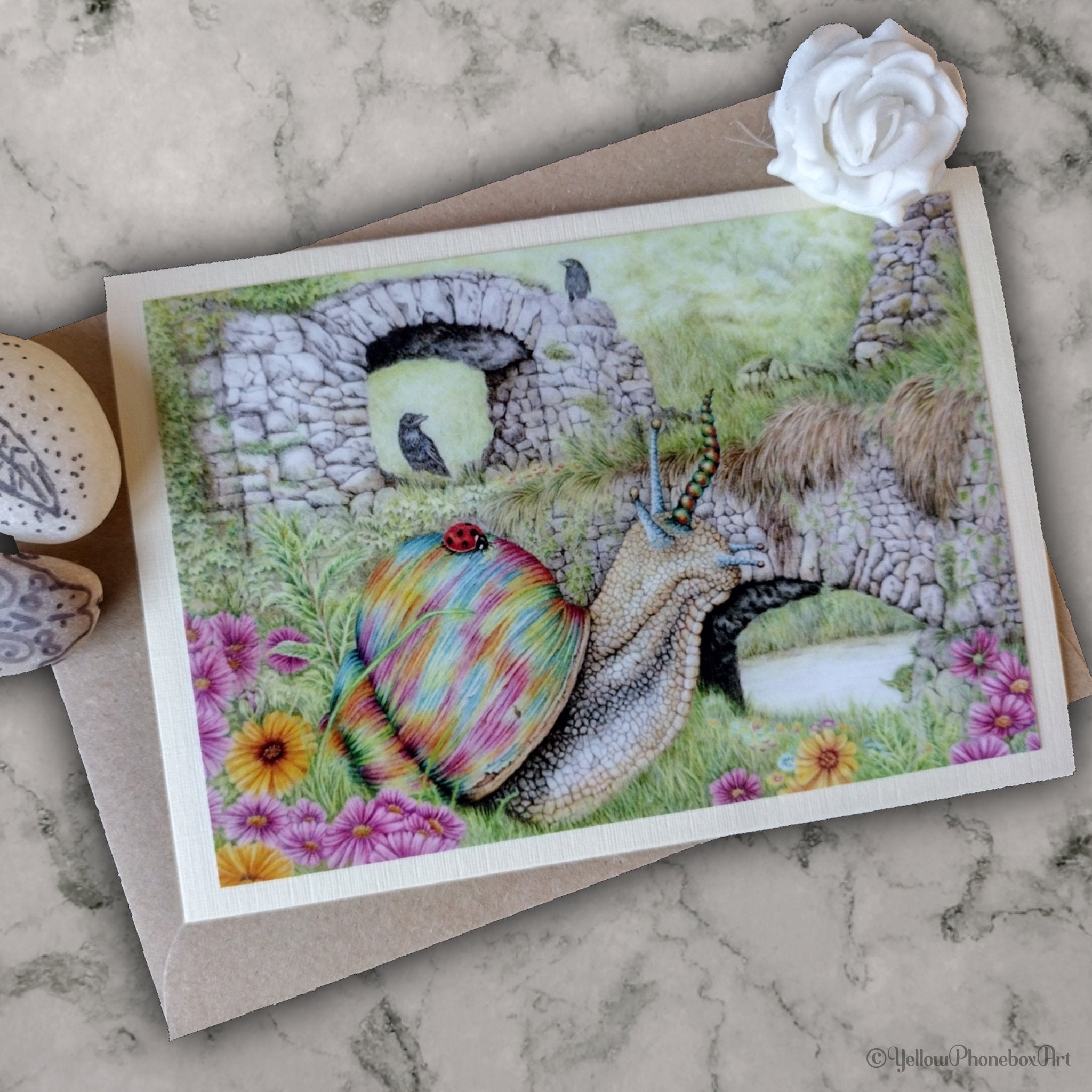 ‘The Explorer’ - Handmade Greetings Card With Envelope