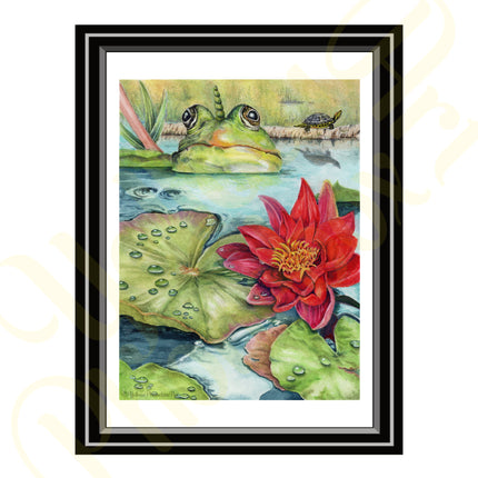 ‘The Puddock’ - Print From Original Artwork